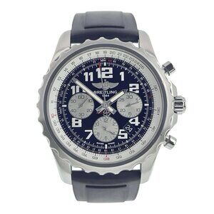 Breitling Chronospace Stainless Steel Black Dial 46mm Automatic Mens A23360